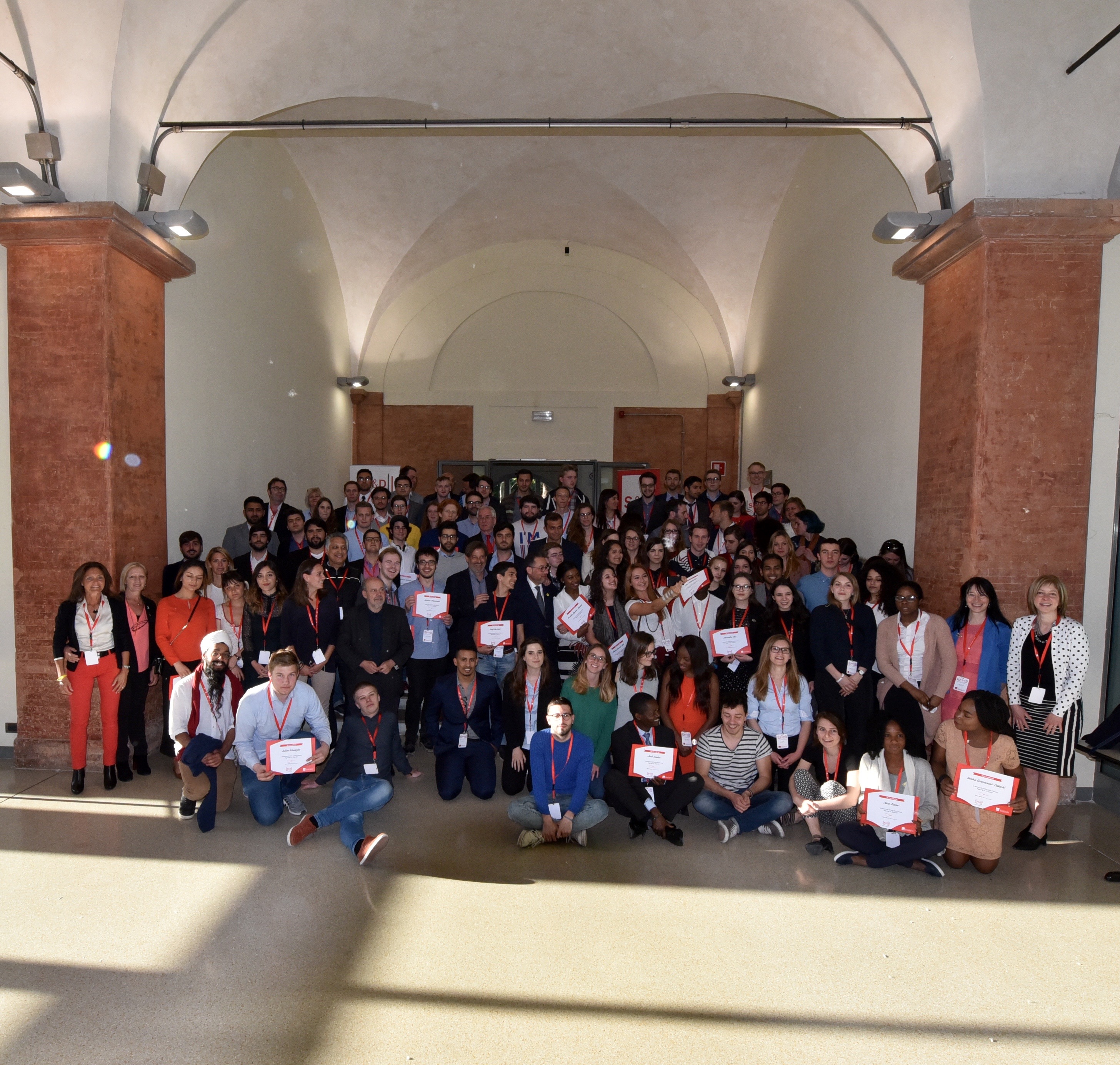 School of Democracy Reggio Emilia May 2017 graduation photo
