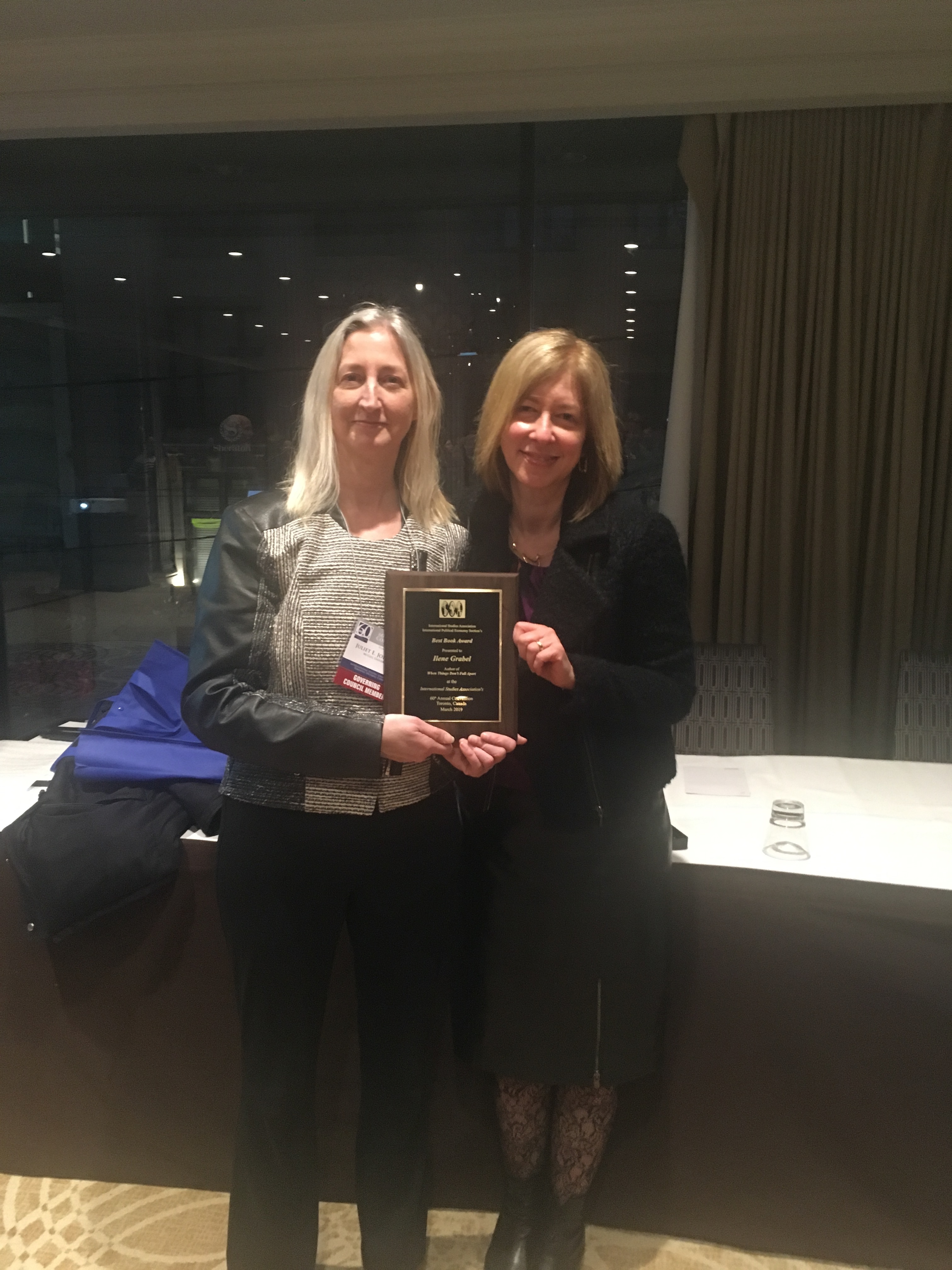 ISA Book Award Reception April 2019 3